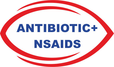 Antibiotic + nsaids